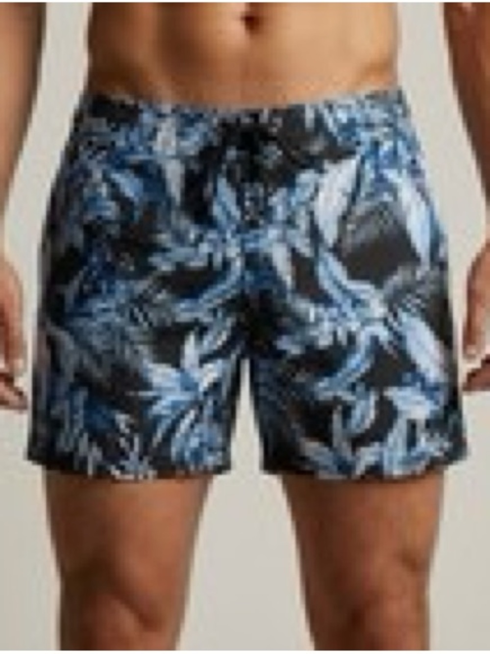 Tommy Bahama Mens Indigo Garden Board Shorts, Large